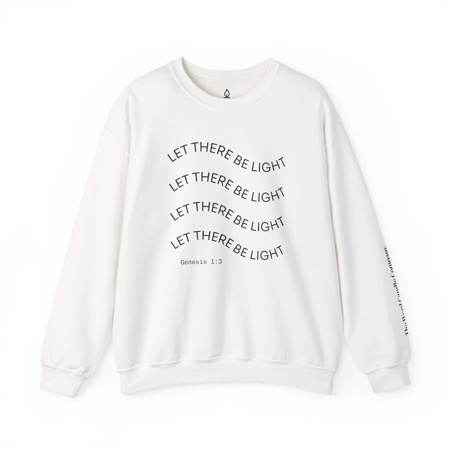 "Let There Be Light" Unisex Heavy Blend™ Crewneck Sweatshirt