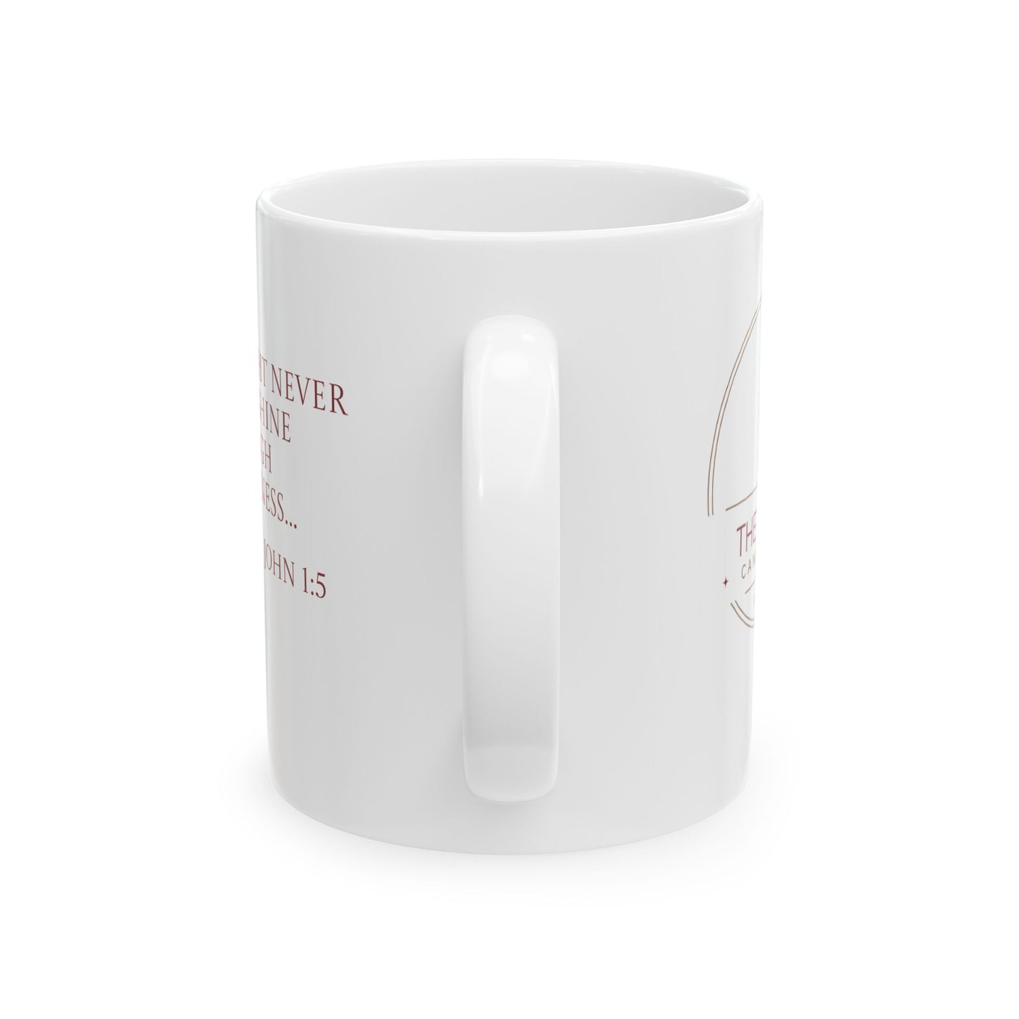 "Be The Light" Ceramic Coffee Mug, (11oz)