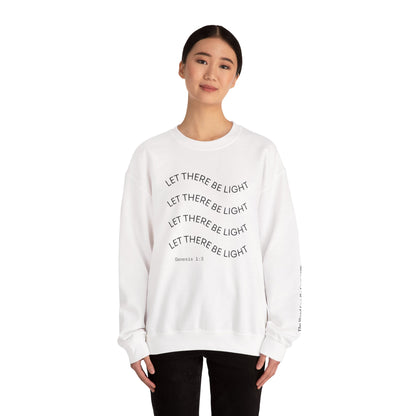 "Let There Be Light" Unisex Heavy Blend™ Crewneck Sweatshirt