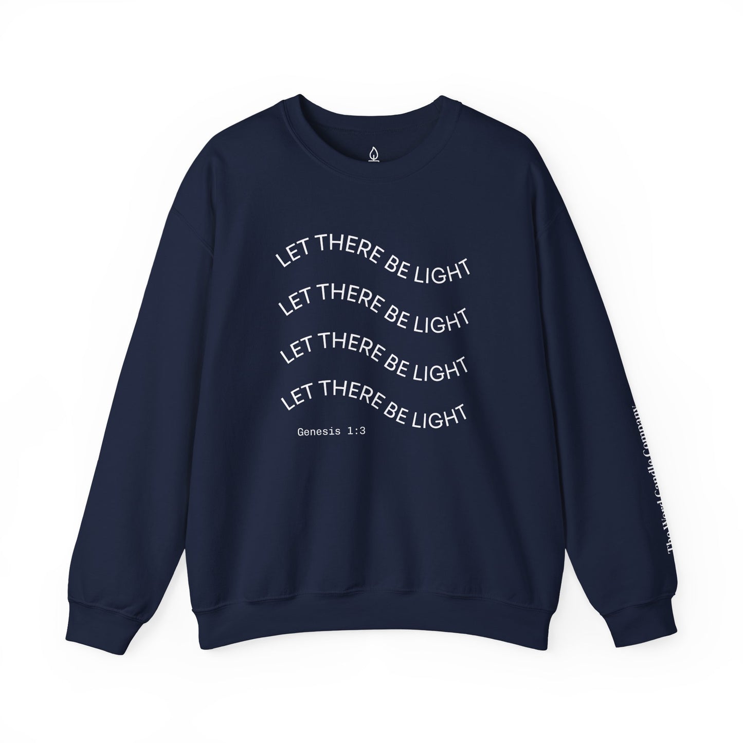 "Let There Be Light" Unisex Heavy Blend™ Crewneck Sweatshirt