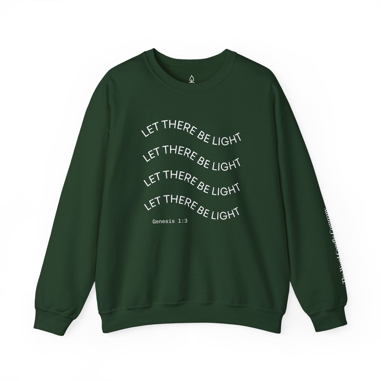 "Let There Be Light" Unisex Heavy Blend™ Crewneck Sweatshirt