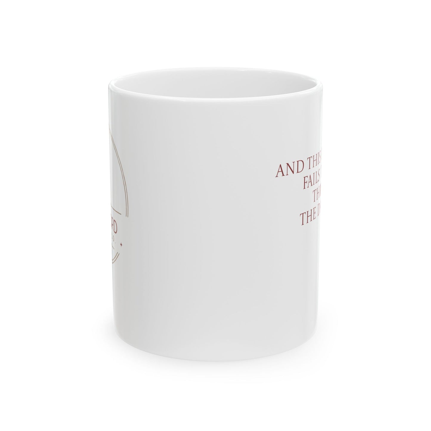 "Be The Light" Ceramic Coffee Mug, (11oz)