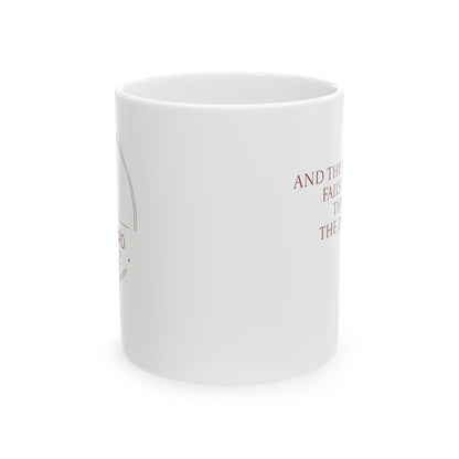 "Be The Light" Ceramic Coffee Mug, (11oz)