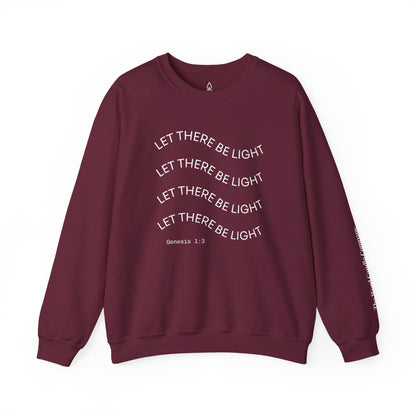 "Let There Be Light" Unisex Heavy Blend™ Crewneck Sweatshirt